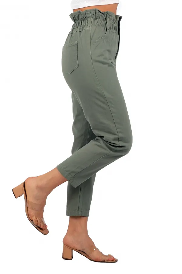 Elasticated Waist Jean 759-69-(27-32) Unripe Almond Elasticated Waist Jean 759-69-(27-32) Unripe Almond