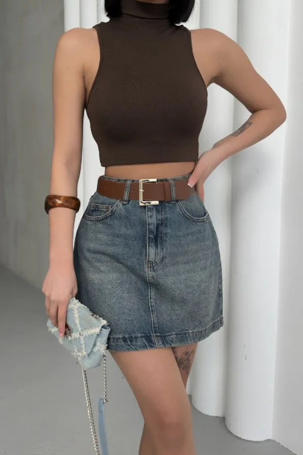 Mini Kot Etek  1046-62-(36-42-6-2)