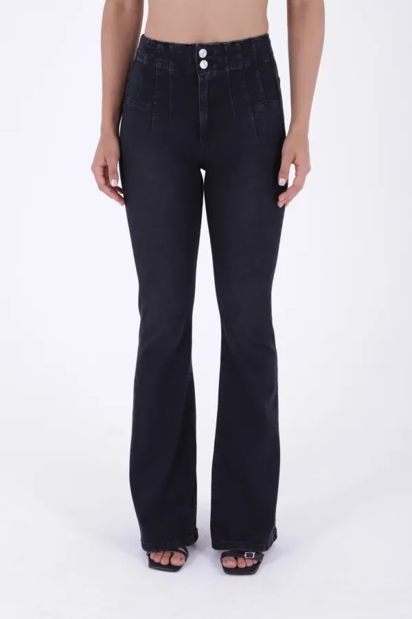 Pensli İspanyol Kot Pantolon  7021-03-(27-32)