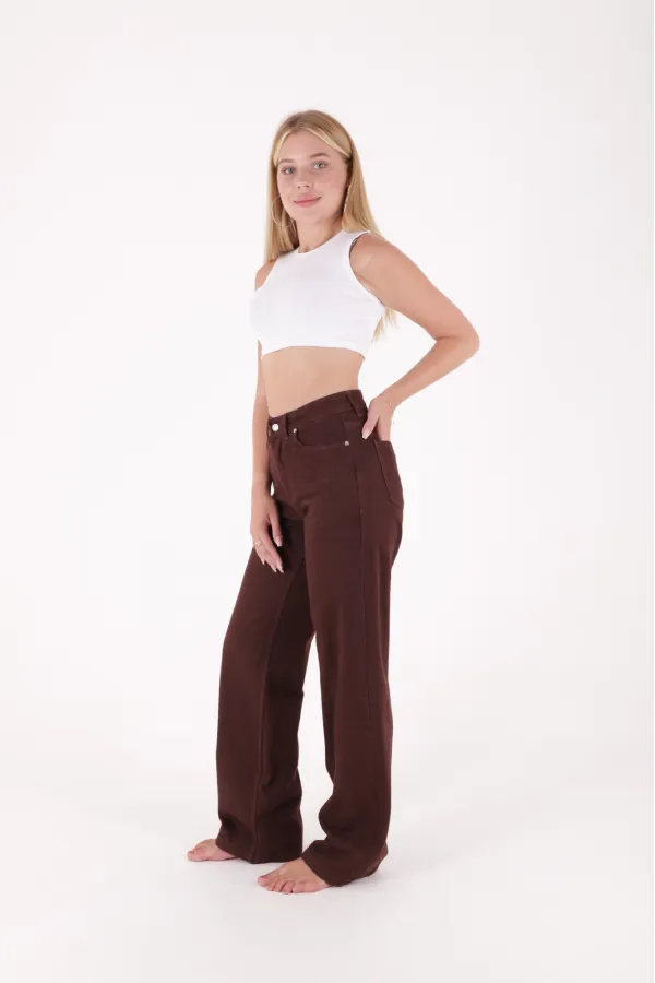 Wide Leg Relax Jeans 718-78-(26-31)