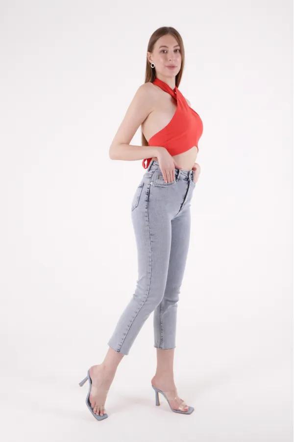 Mom Fit Kot Pantolon 764-08-(26-31)