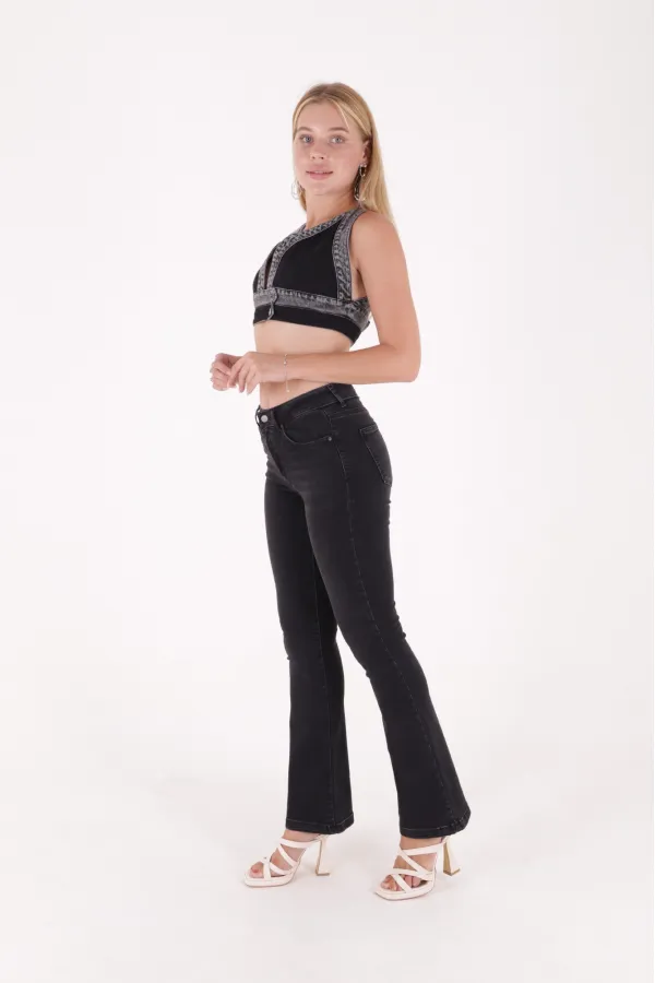 İspanyol Skinny Kot Pantolon 867-03-(27-32)