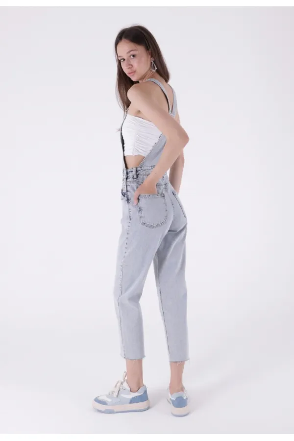 Mom Fit Denim Overalls 325-42-(S-XL-6)