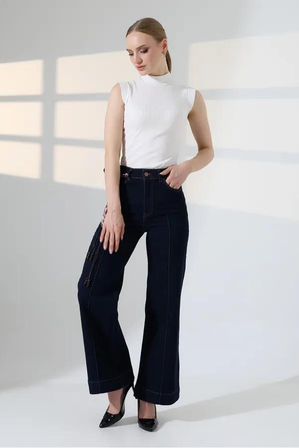 Çımalı Kot Pantolon  7163-17-(27-32)