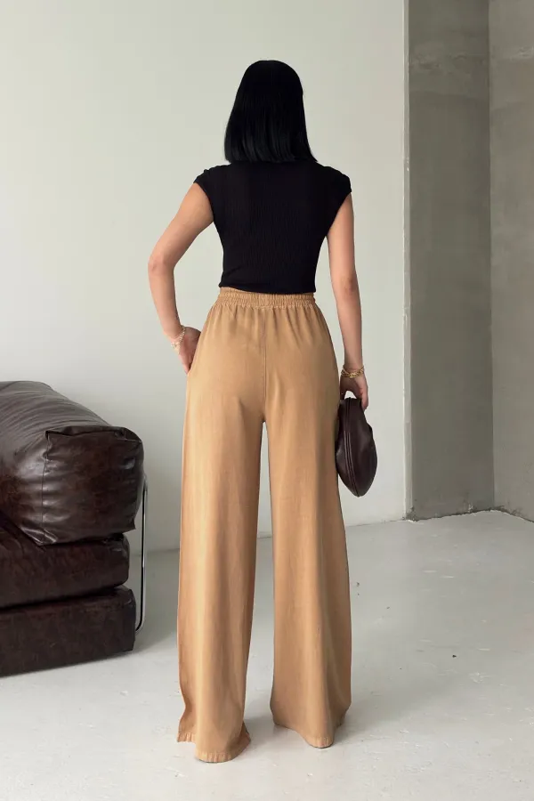 Lastikli Palazzo Pantolon  HS708-99-(S-XL)