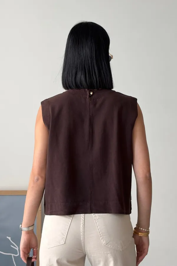 Askılı Bluz  HS401-78-(S-XL)