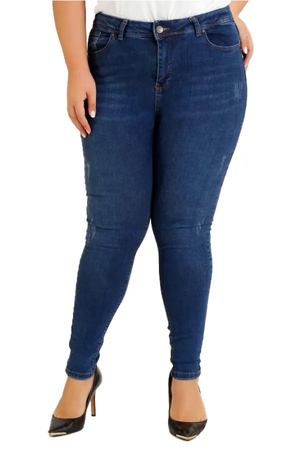 Yıpratmalı Kot Pantolon  519-01-(44-50)