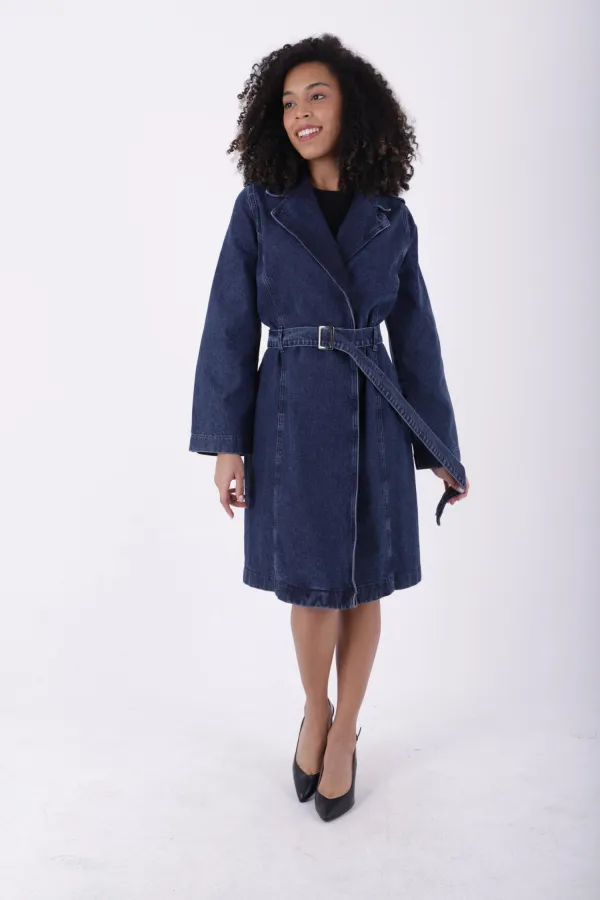 Kemerli Kot Trençkot 6033-26-(S-XL-6-2) Kemerli Kot Trençkot 6033-26-(S-XL-6-2)