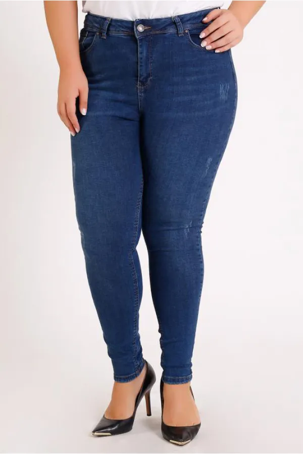 Yıpratmalı Kot Pantolon 519-01-(38-44-7) Yıpratmalı Kot Pantolon 519-01-(38-44-7)