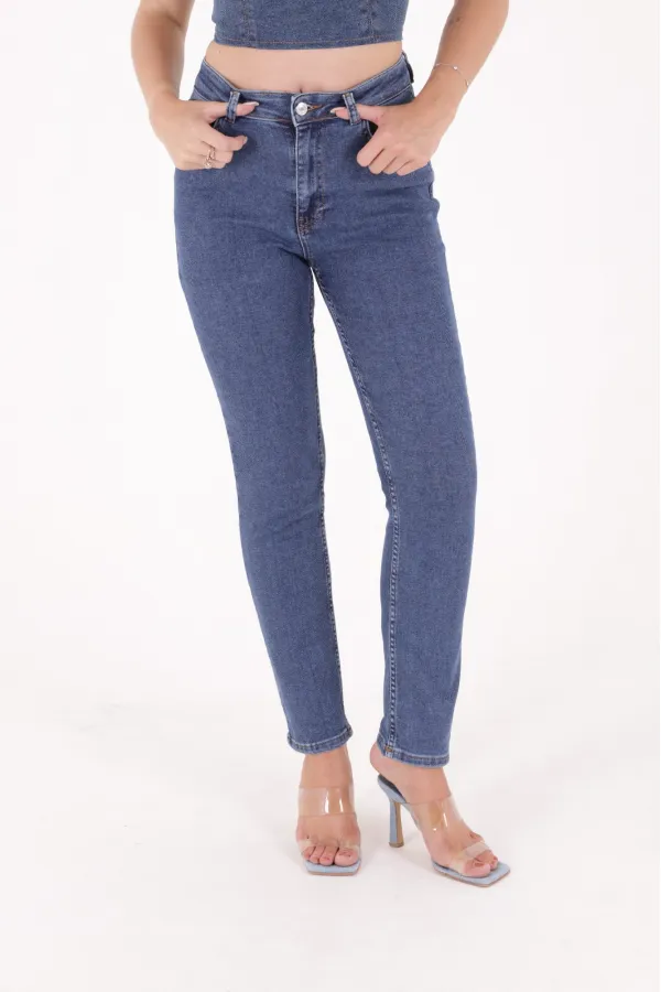 Boru Paça Klasik Kot Pantolon 855-27-(28-33) Boru Paça Klasik Kot Pantolon 855-27-(28-33)