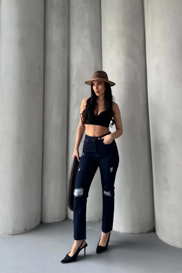 Jeans coupe mom 1900-17-(26-31)