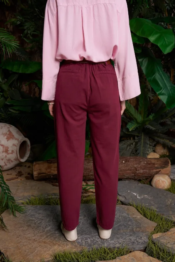 Beli Lastikli Havuç Pantolon 7083-82-(S-XL-6-2) Beli Lastikli Havuç Pantolon 7083-82-(S-XL-6-2)