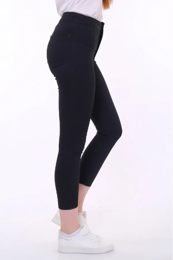 Yüksek Bellı Mom Pantolon  801-07-(28-33)