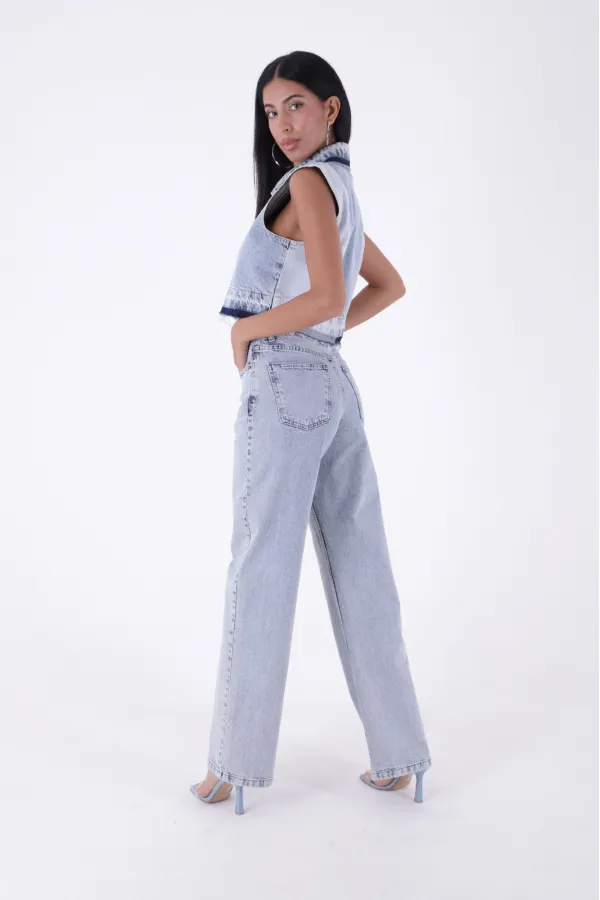 Bol Paça Relax Kot Pantolon  718-08-(S-L-6)