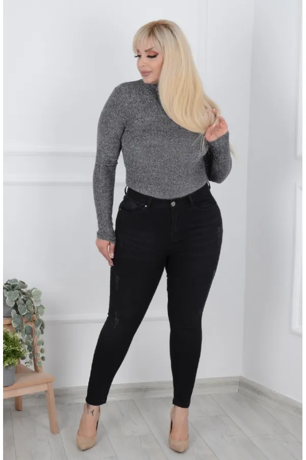 Yıpratmalı Kot Pantolon  519-03-(33-42)