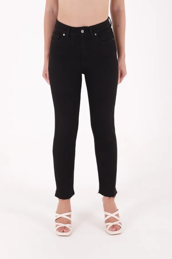 Dikişsiz Paça Mom Fit Kot Pantolon  764-07-(26-33-4-2)