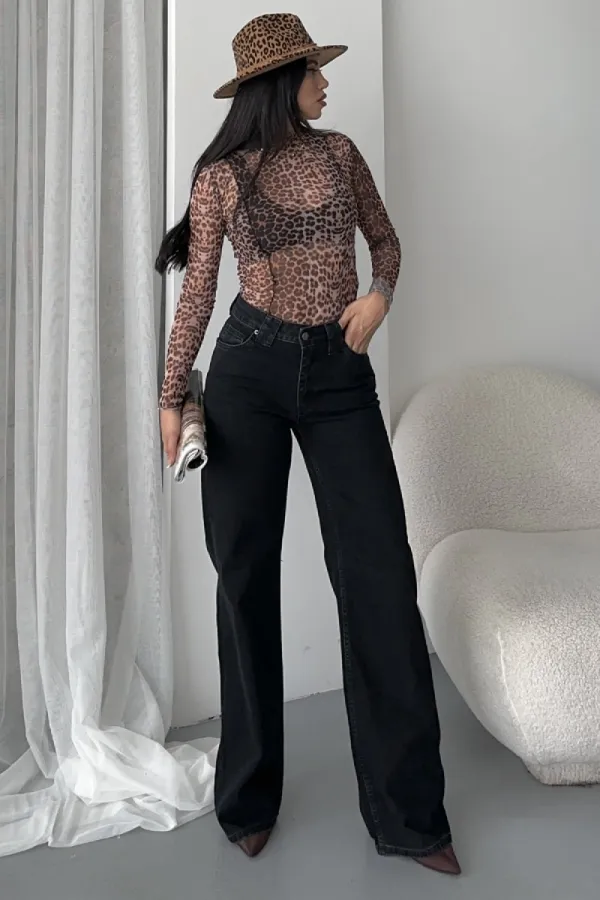 Bol Paça Baggy Relax Kot Pantolon  7031-23-(28-33)
