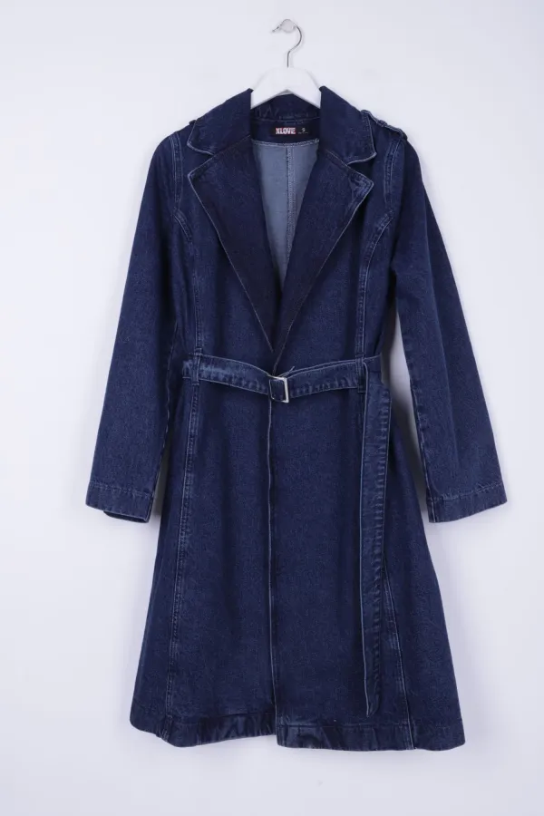 Kemerli Kot Trençkot 6033-26-(S-XL-6-2) Kemerli Kot Trençkot 6033-26-(S-XL-6-2)
