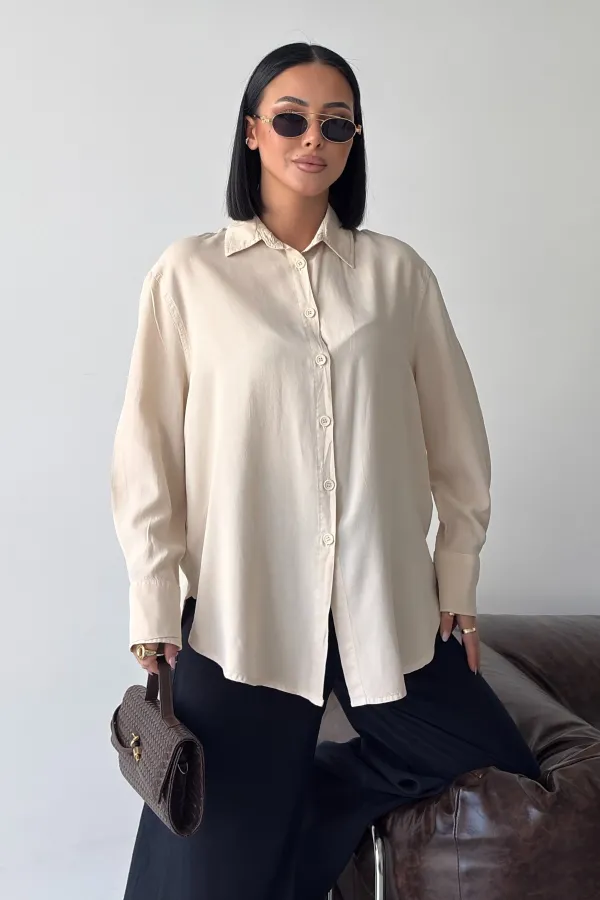 Düğmeli Gömlek HS623-65-(S-XL)