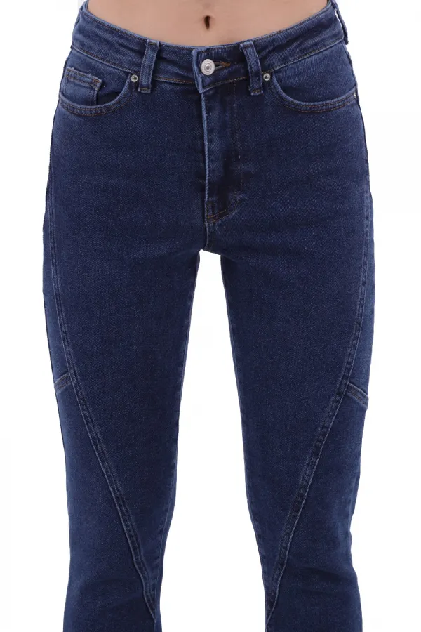 Parçalı Mom Pantolon 778-26-(26-31)