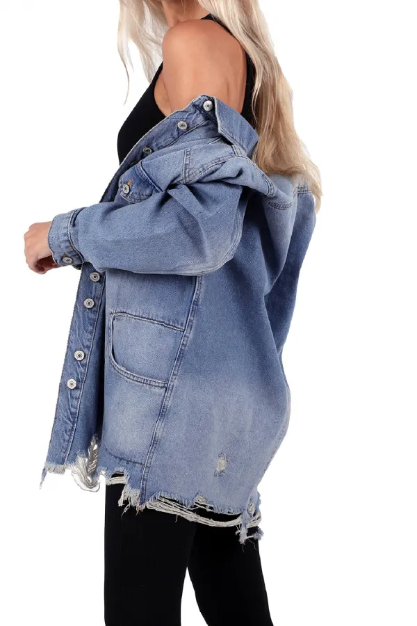 Uzun Kot Ceket  622-62-(S-XL)