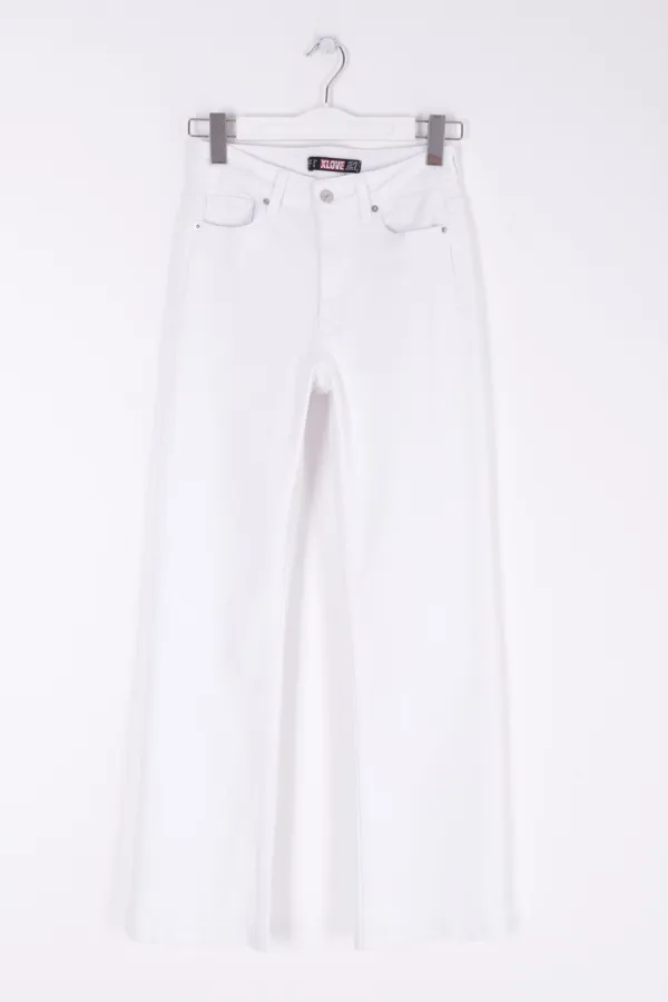 Jeans décontractés à ourlet cousu 7026-50-(28-33)