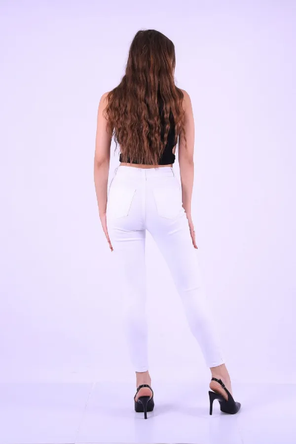 Asimetrik Paça Kot Pantolon 713-50-(27-32) Asimetrik Paça Kot Pantolon 713-50-(27-32)