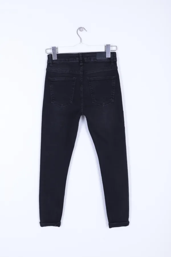 Kısa Boy Kot Pantolon 820-03-(26-31)