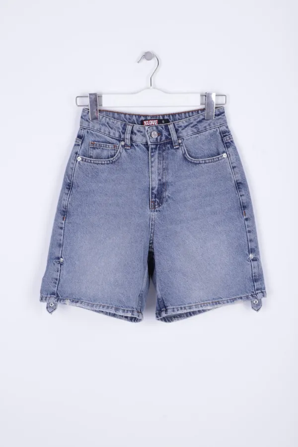 Duble Paça Kot Şort 292-18-(S-XL-6) Duble Paça Kot Şort 292-18-(S-XL-6)