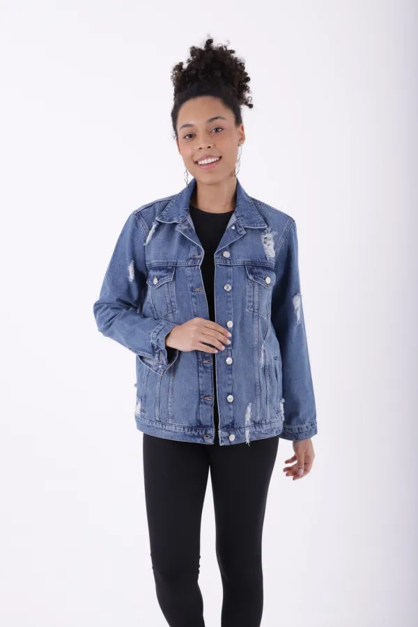 Boyfriend Kot Ceket 655-16-(S-XL-6) Boyfriend Kot Ceket 655-16-(S-XL-6)