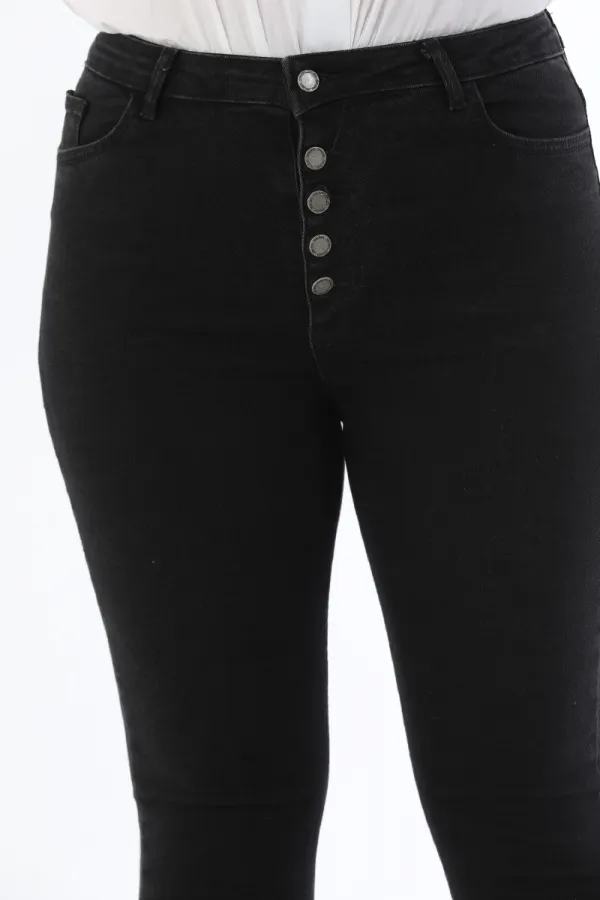 Beş Düğmeli Skinny Kot Pantolon 555-23-(34-40-6)