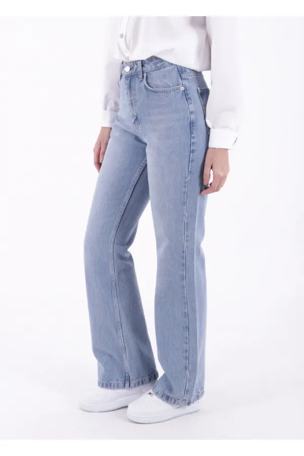 Relax Palazzo Kot Pantolon  7008-15-(28-33)