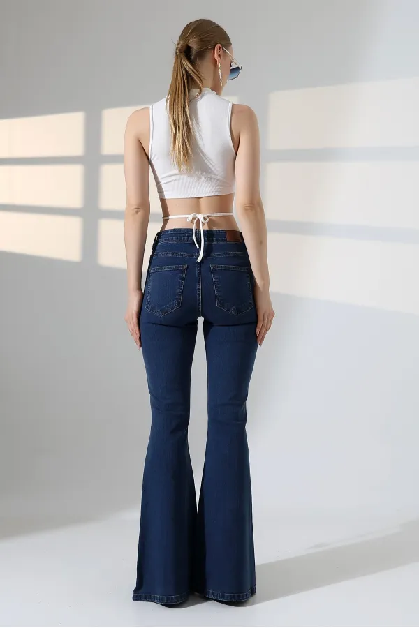 Wide Spanish Jeans 7067-26-(27-32) Wide Spanish Jeans 7067-26-(27-32)