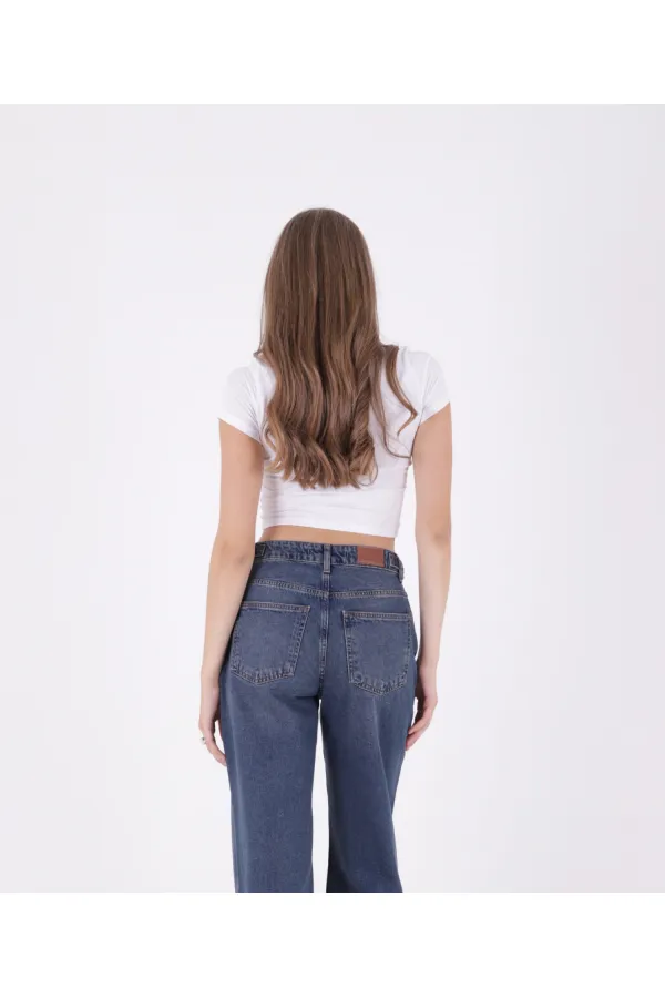 Baggy Relax Kot Pantolon  7042-62-(26-31)