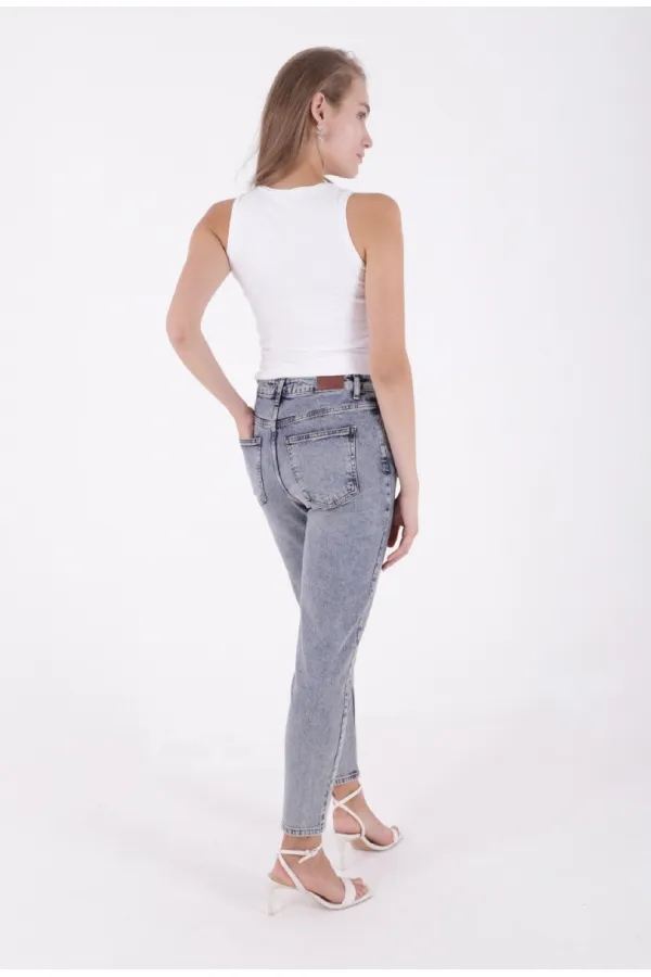 Tık Likra Kot Pantolon 7036-18-(26-31) Tık Likra Kot Pantolon 7036-18-(26-31)