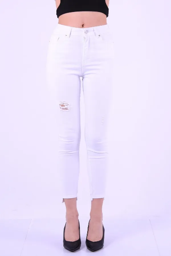 Asimetrik Paça Kot Pantolon 713-50-(26-31) Asimetrik Paça Kot Pantolon 713-50-(26-31)