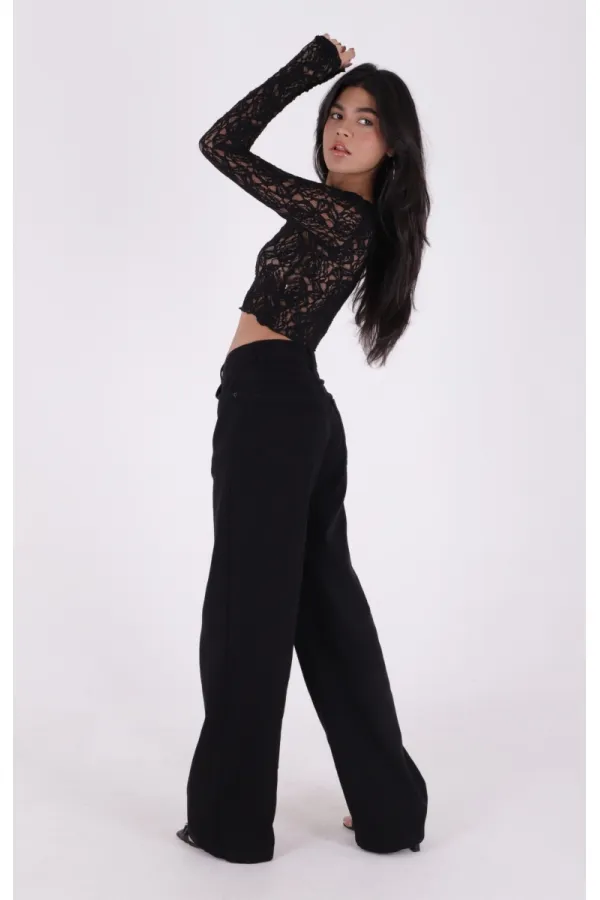 Bol Paça Relax Kot Pantolon  718-07-(26-31)