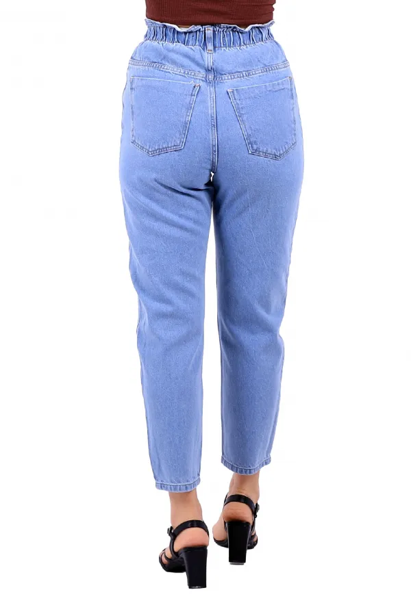 Beli Lastikli Kot Pantolon 759-15-(30-36) Beli Lastikli Kot Pantolon 759-15-(30-36)