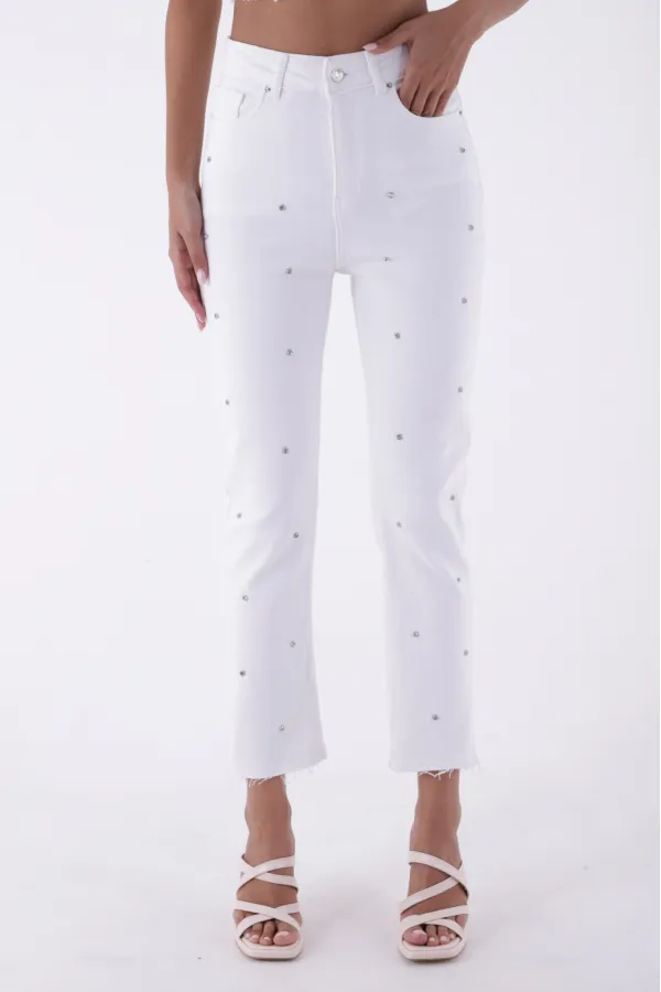 Droplu Mom Fit Pantolon  1724-50-(26-28)