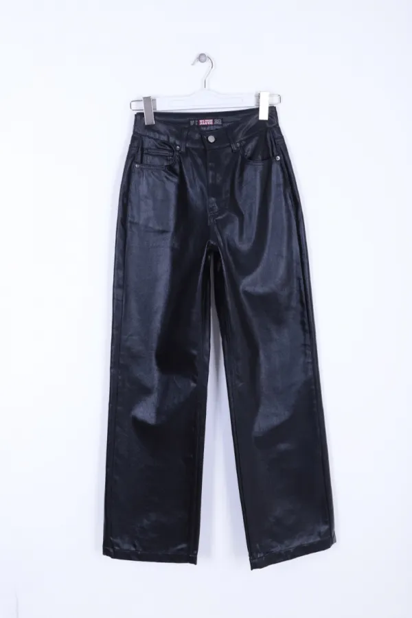 Bol Paça Relax Kot Pantolon  718-46-(XS-XL-8)