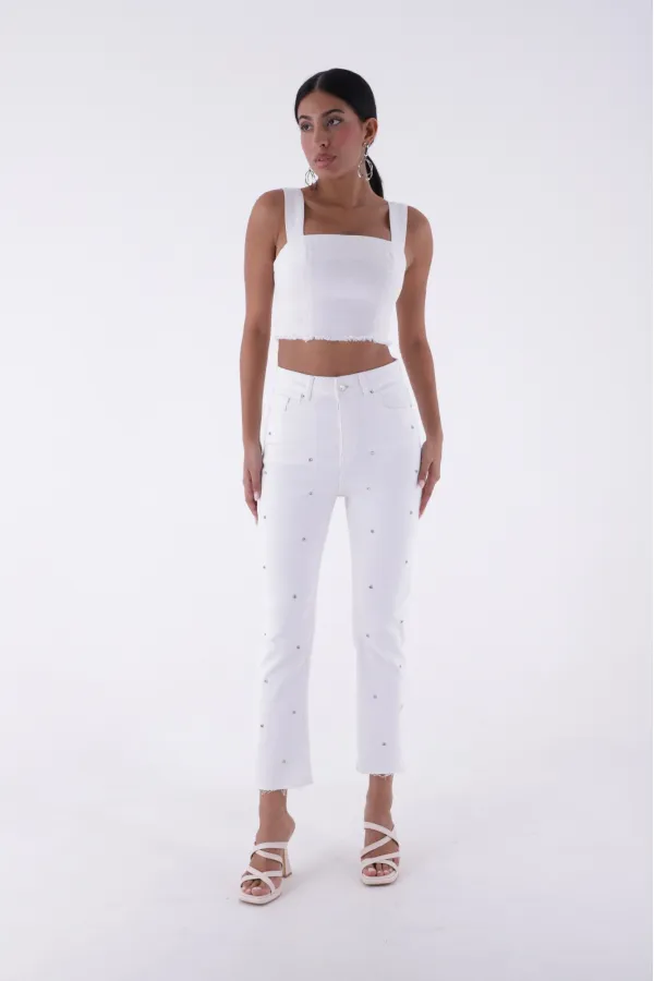 Droplu Mom Fit Pantolon  1724-50-(26-28)