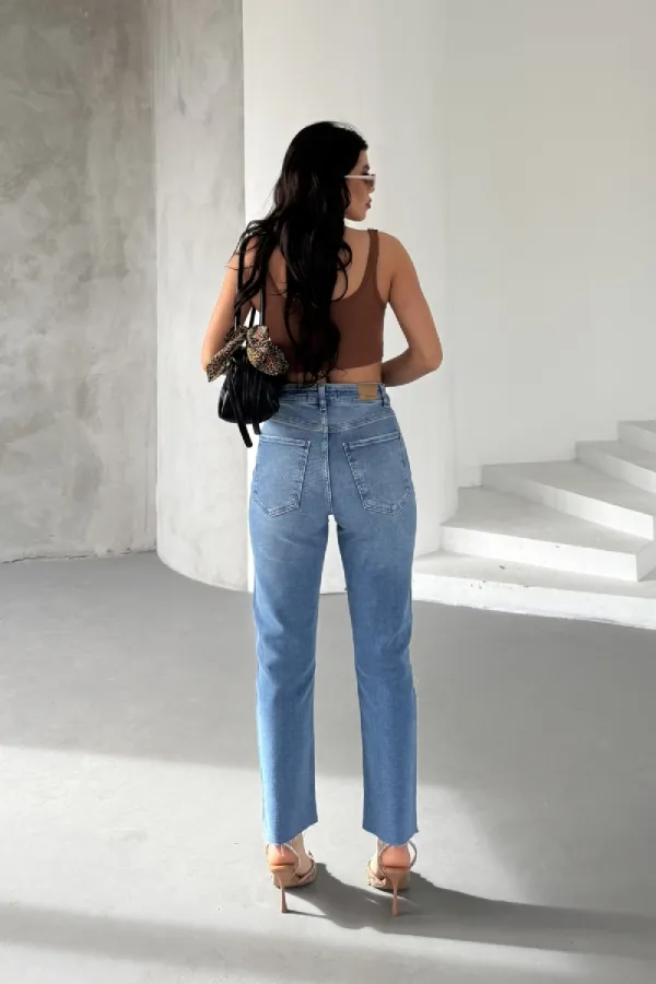 Mom Fit Kot Pantolon 1900-15-(26-31)