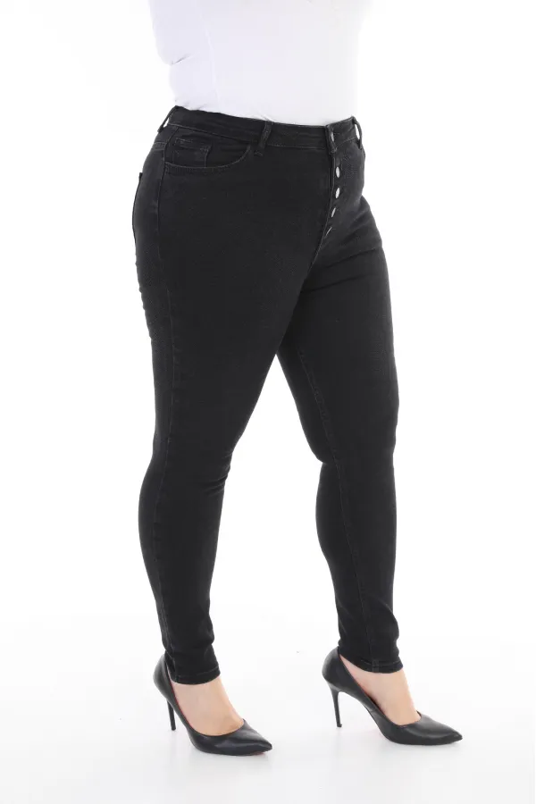 Önü 5 Düğmeli Skinny Kot Pantolon  755-23-(30-36)