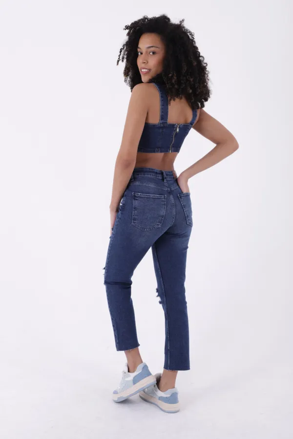 Mom Fit Kot Pantolon  1900-01-(26-31)