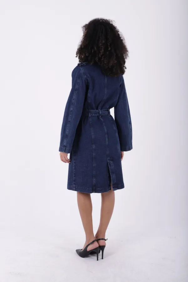 Kemerli Kot Trençkot 6033-26-(S-XL-6-2) Kemerli Kot Trençkot 6033-26-(S-XL-6-2)