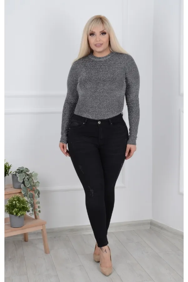 Yıpratmalı Kot Pantolon  519-03-(33-42)