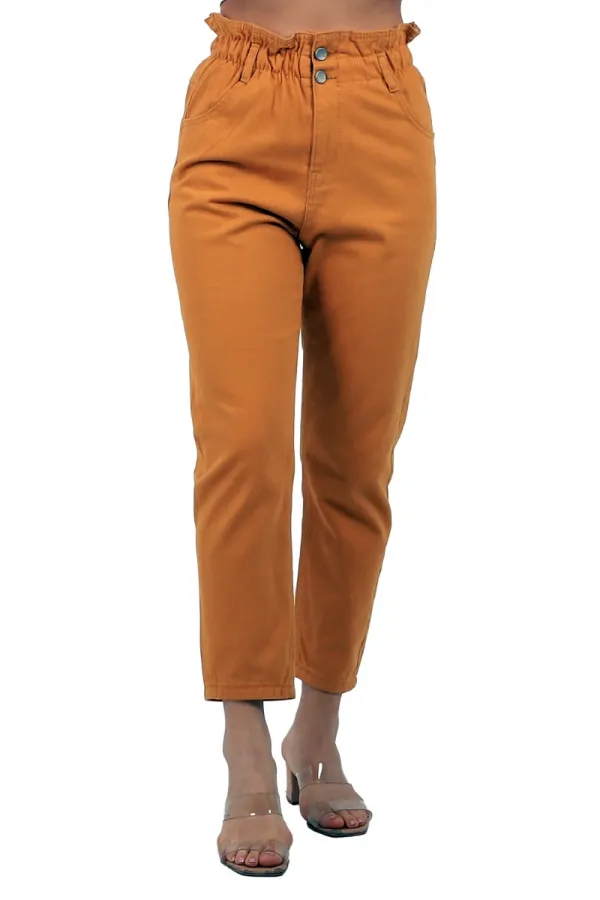 Beli Lastikli Kot Pantolon 759-76-(27-32) Beli Lastikli Kot Pantolon 759-76-(27-32)