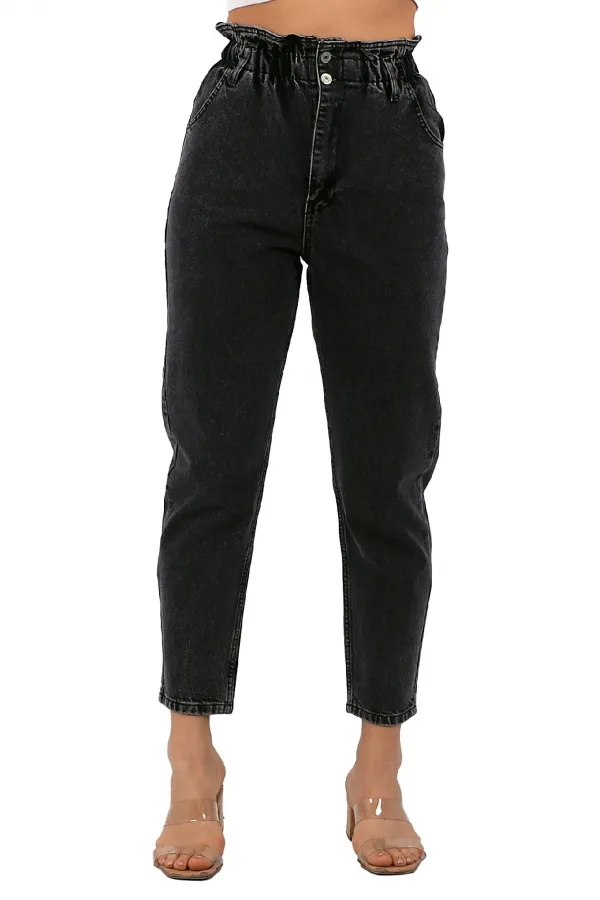 Beli Lastikli Kot Pantolon 759-33-(27-32) Beli Lastikli Kot Pantolon 759-33-(27-32)