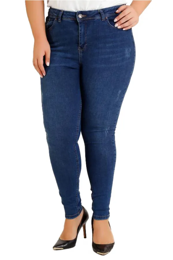 Yıpratmalı Kot Pantolon  519-01-(33-42)