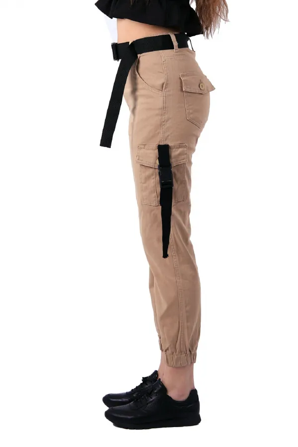 Cargo Pocket Commando Jean 752-70-(26-31) Camel Cargo Pocket Commando Jean 752-70-(26-31) Camel